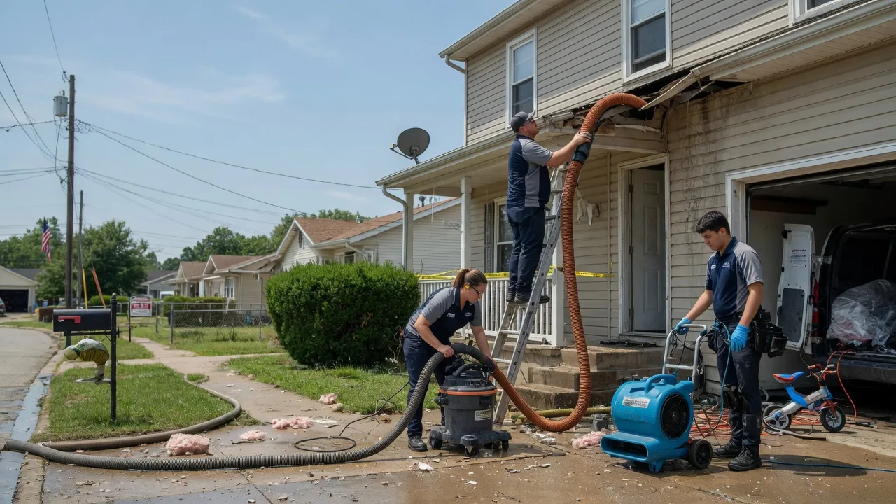 Water Damage Restoration in Oakland, IL near me